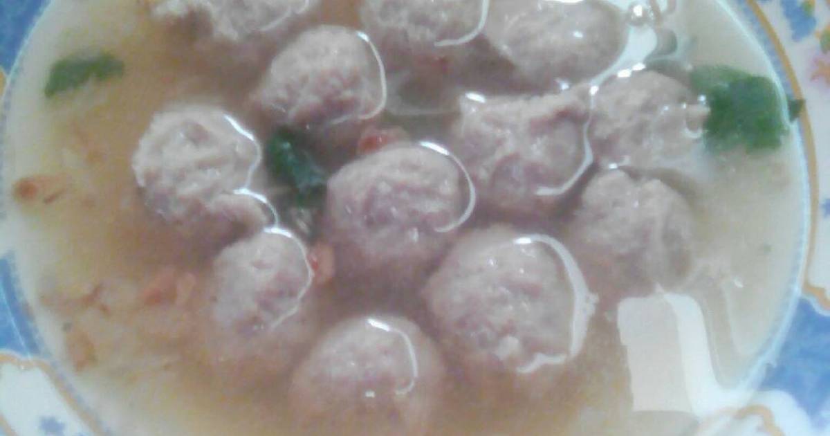  Resep  Bakso  sapi  enak oleh Indriastuty Cookpad 