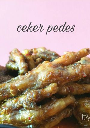 Foto resep Ceker ayam setan pedes mampus