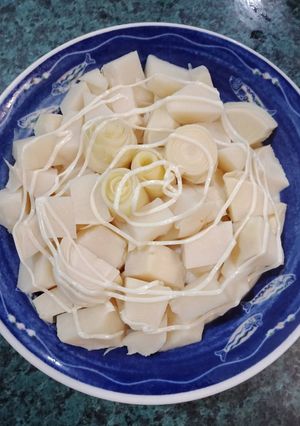 美乃滋涼筍 的食譜成品照片