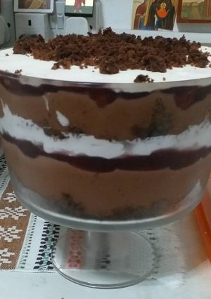 Φωτογραφία της συνταγής Black forest trifle