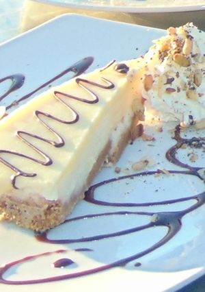 Una foto de Tarta de chocolate blanco