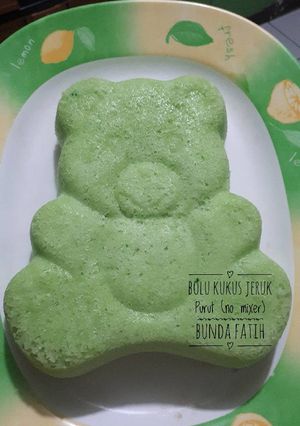 Foto resep Bolu Kukus Jeruk Purut (no mixer)