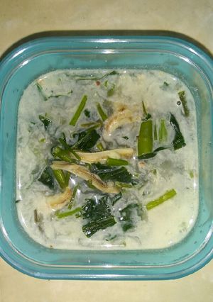 Foto resep Bobor Kangkung Ikan Teri
