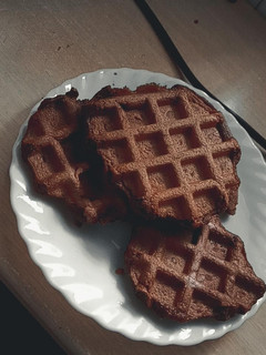 Una foto de Gofres de Chocolate Veganos ✨🌱