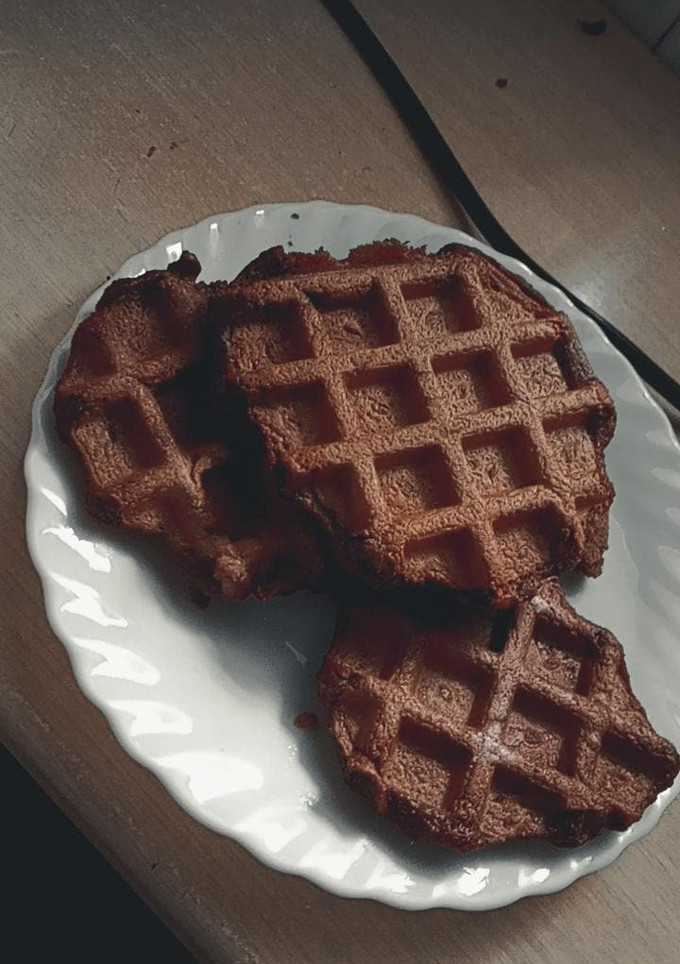 Una foto de Gofres de Chocolate Veganos ✨🌱