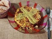 Una foto de comino salsa de soya