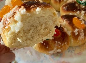 Foto principal de RoscĂłn de reyes paso a paso en Thermomix con masa madre