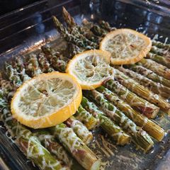 Roasted Lemon Asparagus A picture of Roasted Lemon Asparagus.