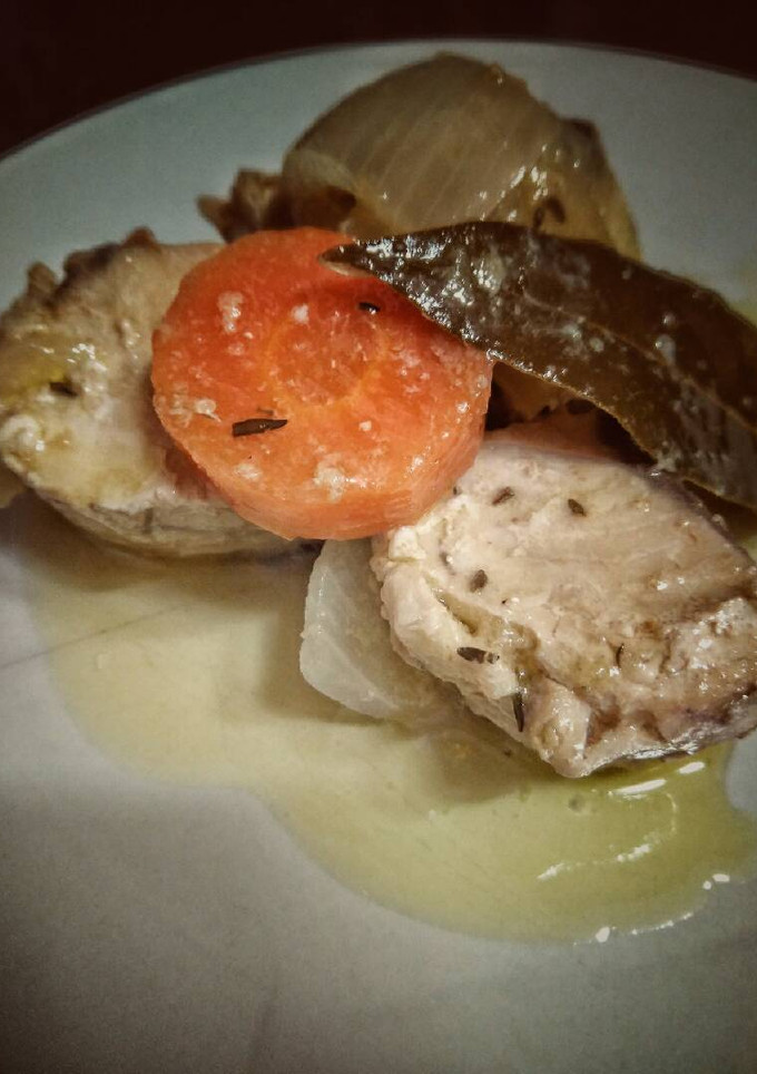 Una foto de Bonito en escabeche