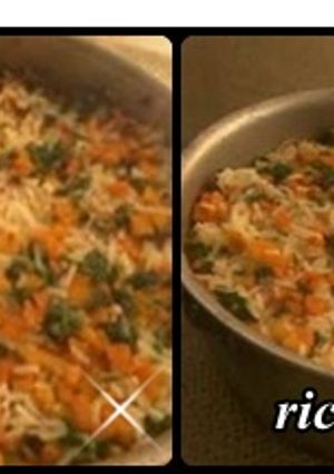 Una foto de "arroz con zanahoria estilo andreina"