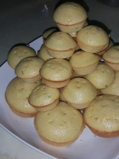 Una foto de Muffin rellenos de cramberries