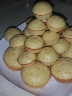 Una foto de Muffin rellenos de cramberries