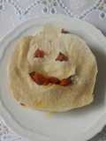 Sándwiches con forma de calabaza
