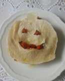 Sándwiches con forma de calabaza