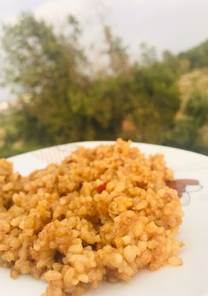 صورة لوصفة رُز اندُونيسي 🇮🇩