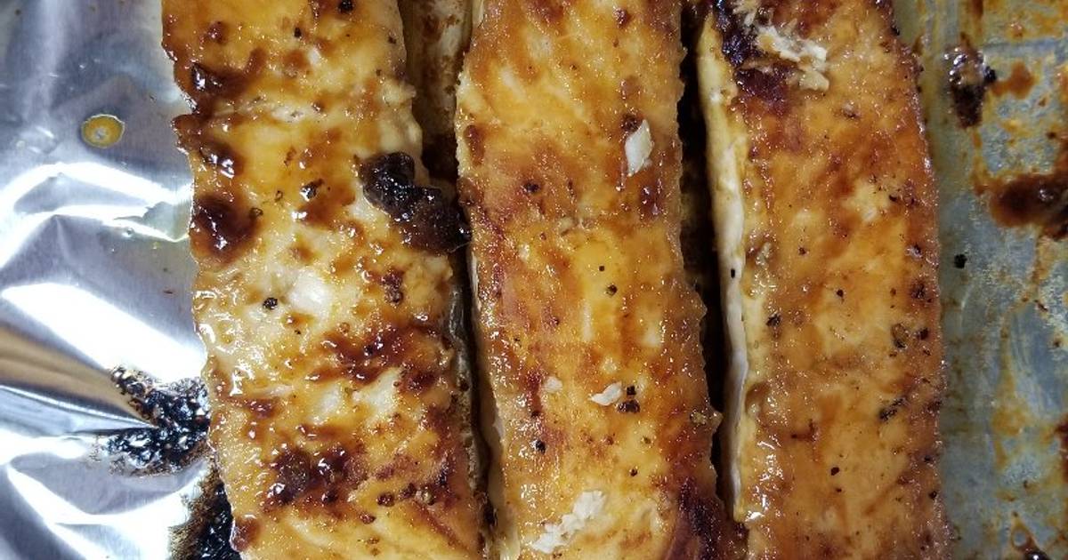 Brown Sugar Glazed Salmon Recipe By Cindybear Cookpad