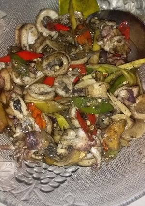 Foto resep Cumi Saus Hitam
