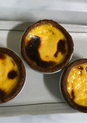 氣炸鍋生酮低碳蛋塔製作 的食譜成品照片