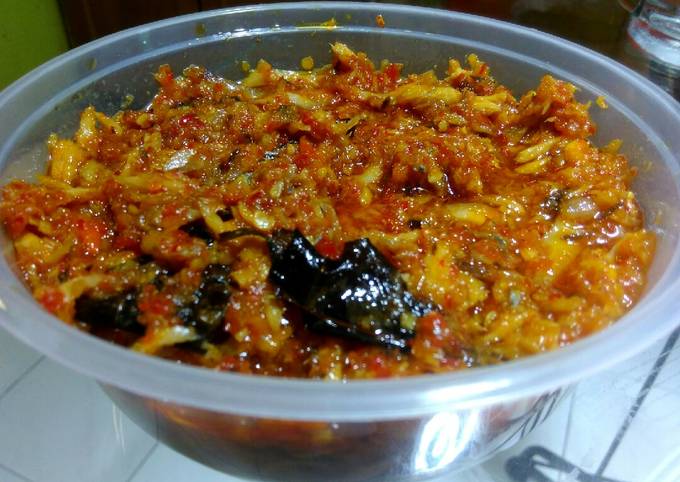 Resep Sambal Cakalang Asap Oleh Marissca Bangun Cookpad