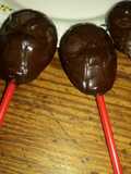 Paletas de chocolates