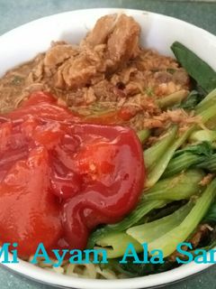 Foto resep Mi Ayam kecap ingris