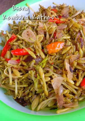 Foto resep Oseng Kembang Kathes (Bunga Pepaya)