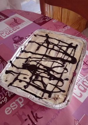 Foto principal de Tarta de galletas sabor mora