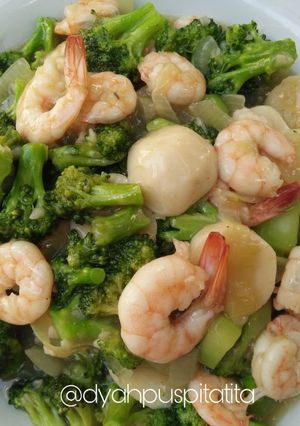 Foto resep Cah Brokoli Seafood