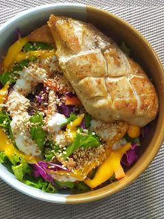 Foto resep Chicken Panseard+ Salad Mayo Mustard