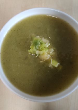 Une photo de Soupe aux poireaux améliorée