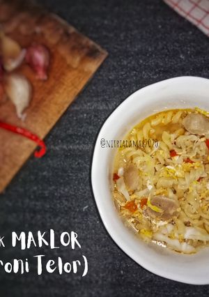 Foto resep Seblak Maklor (Makaroni Telor) kilat