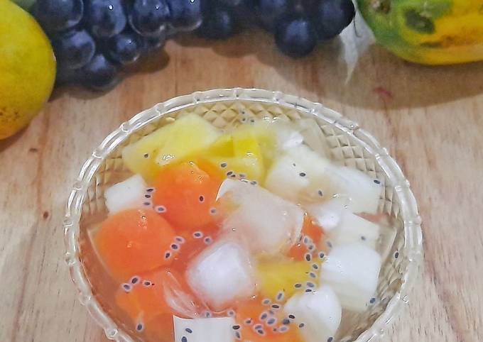 Resep Es Buah Koktail Oleh Mimam Mu Cookpad