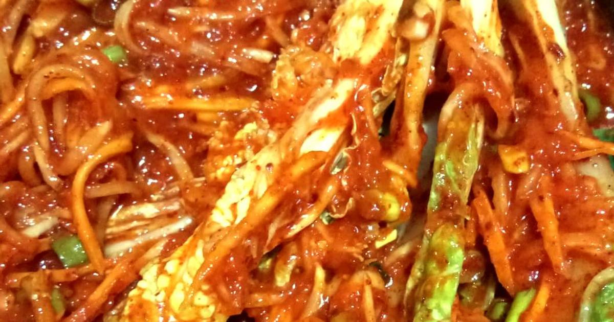 Resep Kimchi Mudah Ala Rumahan Bikin Sendiri Makanan Ala Drama Korea Halaman All Kompas Com