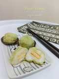Mochi Matcha Wafer Vanila (tanpa tepung Ketan)