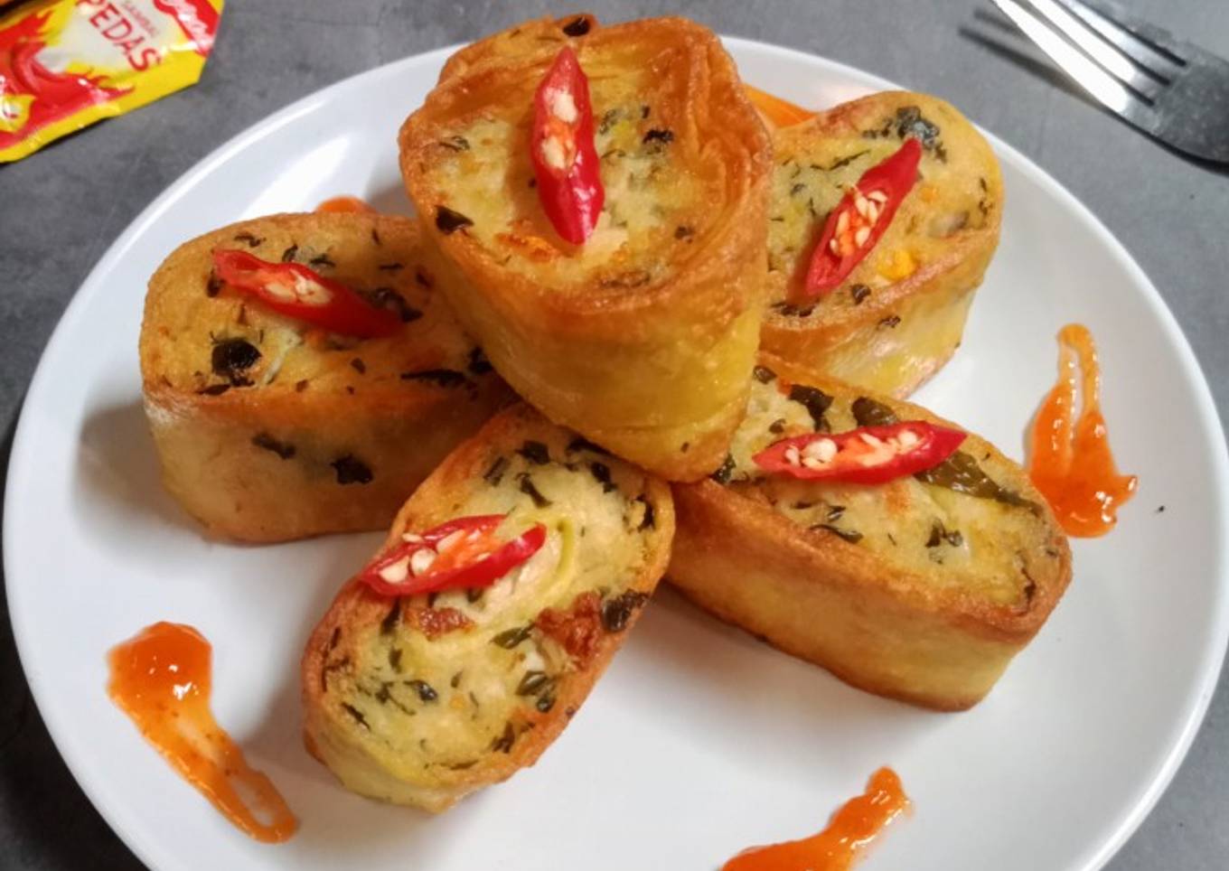 Egg Roll Tahu / Rolade Tahu