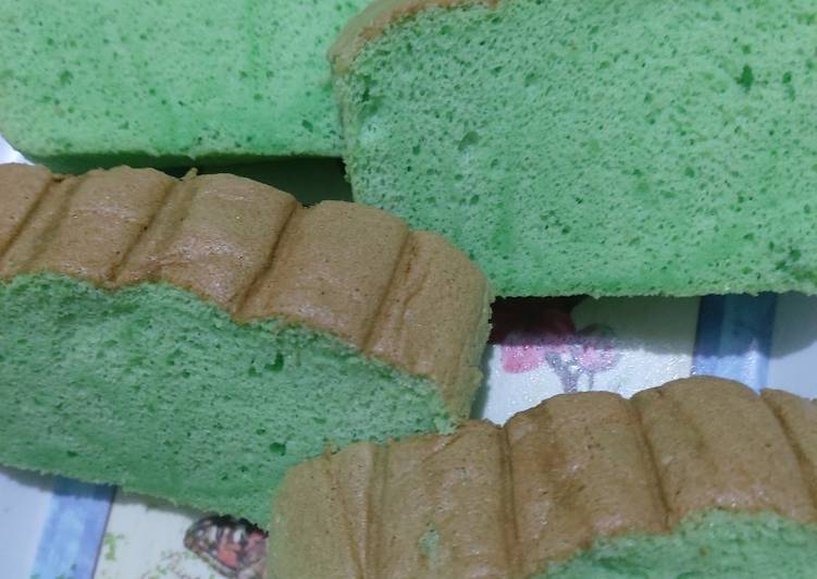 Pandan Ogura Cake