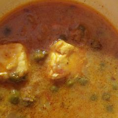 A picture of Choliya paneer.