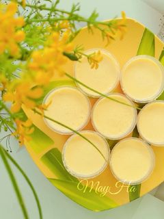 Hình của món Bánh Flan Phô Mai.