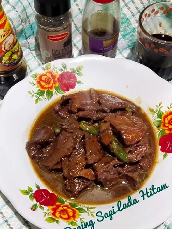 Langkah Mudah untuk Membuat Resep Daging sapi lada hitam yang Enak