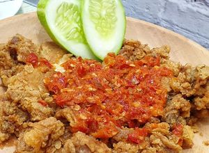 Foto resep Ayam Geprek Crispy special sambal korek