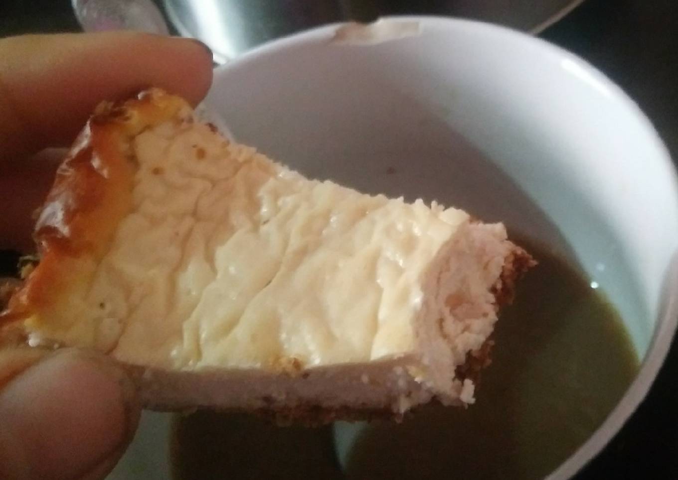 Cheesecake cremoso 💕☕🍰