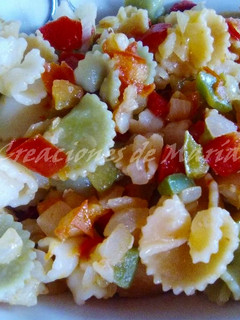 Una foto de Pasta con verduritas