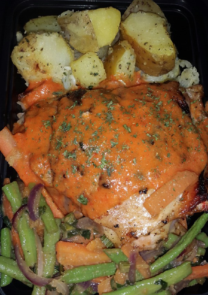 Una foto de Pollo en salsa de pimentón ahumado