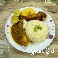 A picture of Chicken Achari Roast.