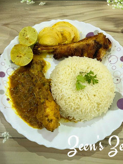 A picture of Chicken Achari Roast.