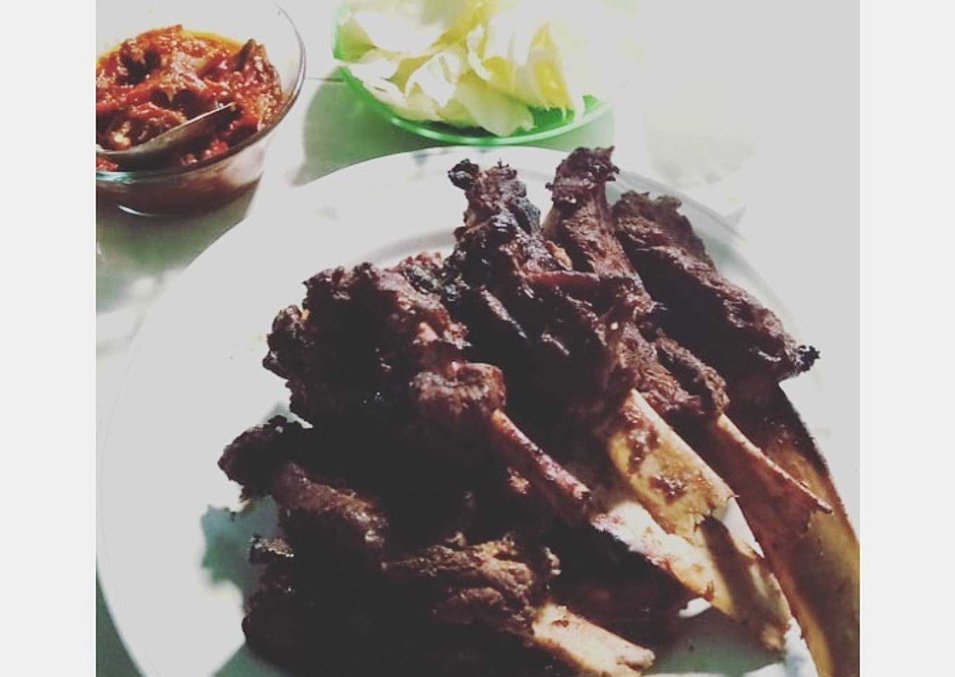 Iga sapi Bakar