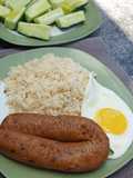 Alheira frita