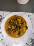 Potaje de Acelgas con Majado de Almendras