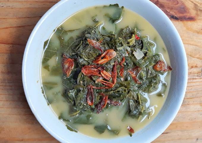 Langkah Mudah untuk Menyiapkan Gulai daun singkong bumbu simple Anti Gagal