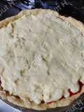 Strawberry Pie with Vanilla Custard